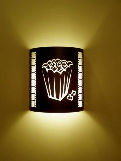 Popcorn Theater Sconce (with filmstrip)