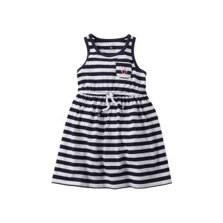 Carters Carter s Striped Anchor Dress   Girls 2t 4t, White, White, Girls