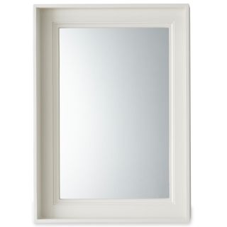 MARTHA STEWART MarthaMirrors Shadowbox Mirror, Gray