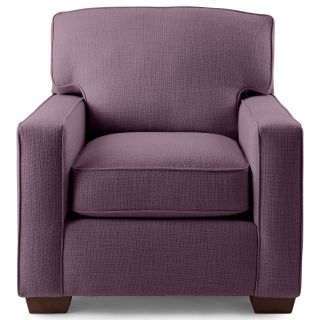 Possibilities Track Arm Chair, Plum