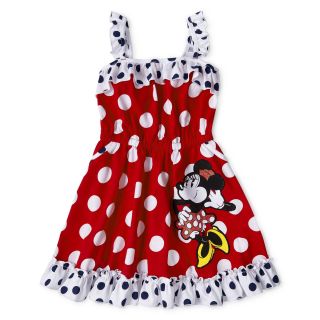 Disney Red Minnie Knit Dress   Girls 2 10, Girls