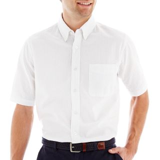 Dockers Seersucker Shirt, White, Mens