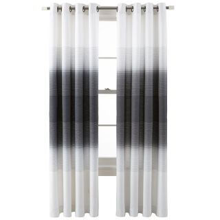 JCP Home Collection  Home Ripple Grommet Top Ombré Curtain Panel,