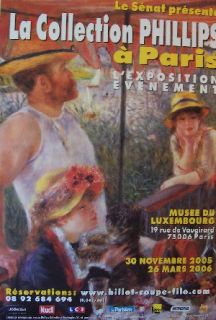 Renoir   French Museum Exhibition Poster (Large   French   Rolled)