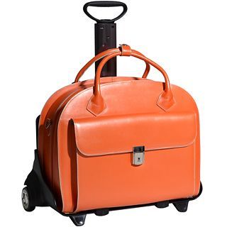 McKlein Glen Ellyn Wheeled Bag, Orange