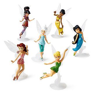 Disney Fairies 6 pc. Figure Set, Multi, Girls