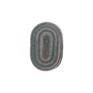 Chestnut Knoll Braided Oval Rugs, Green