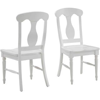 Dawson Set of 2 Dining Chairs, White