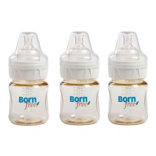 Summer Infant Born Free 3 pk. 5 oz. Classic Bottles, Clear