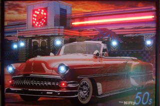 Nifty Fifties Neon/LED Poster