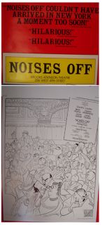 Noises Off (Orginal Broadway 3 Sheet)