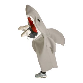 Lil Man Eating Shark Child Costume, Gray, Boys