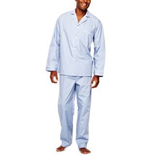Stafford Pajamas   Tall, Blue, Mens