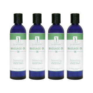 Master Massage 8 oz. 4 pack Refreshing Blend Massage Oil