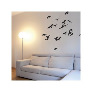 ART Birds In Flight Wall Decal   Black