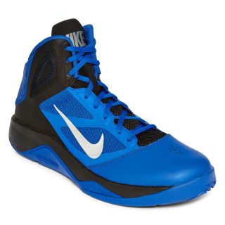 Nike Dual Fusion II Mens Basketball Shoes, Royal/blk/slvr