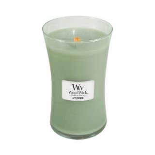 Woodwick Applewood Candle, Green