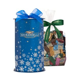 Ghirardelli 80 pc. Chocolate Cylinder Gift Box