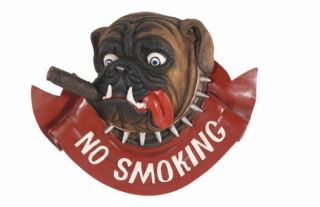 No Smoking Dog Sign