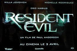 Resident Evil (French Petit) Movie Poster