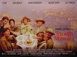 Tea With Mussolini (British Quad) Movie Poster