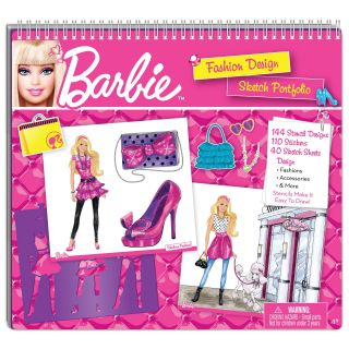 Barbie Fashion Design Sketch Portfolio, Girls
