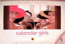 Calendar Girls (British Quad) Movie Poster