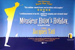 Mr. Hulots Holiday (British Quad) Movie Poster