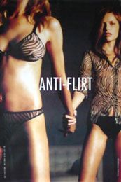 Anti Flirt Lingerie Promotional Poster Style A (French Rolled)