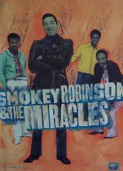 Smokey Robinson and the Miracles (Special Motown 40th Promo Poster)