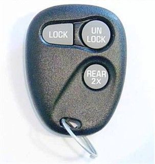 2000 Chevrolet Express Keyless Entry Remote