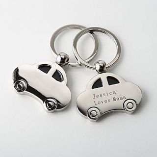 Personalized Key Ring – Cars (Set of 4)