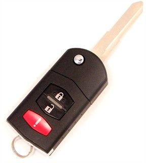2007 Mazda 5 Keyless Entry Remote key combo