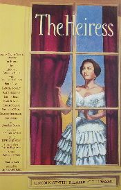The Heiress (Original Broadway Theatre Window Card)