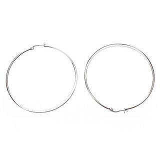 Athenas Circle Style Stainless Steel Earring