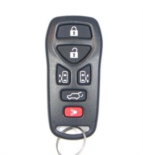 2010 Nissan Quest Keyless Entry Remote w/2 Power Side Doors   Used