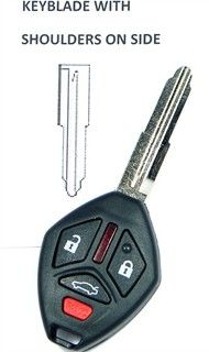 2010 Mitsubishi Galant Remote Key