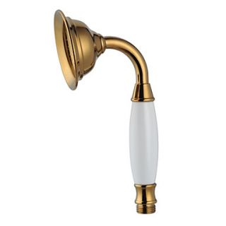 Contemporary Ti PVD Finish Brass Handled Shower Head