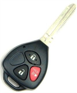 3 Button Toyota Scion Remote Replacement Case Shell with Key