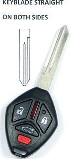 2007 Mitsubishi Eclipse Remote Key (straight blade)