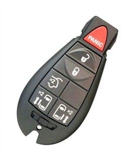 2013 Chrysler Town & Country Remote FOBIK    Liftgate, 2 Sliding Doors   key