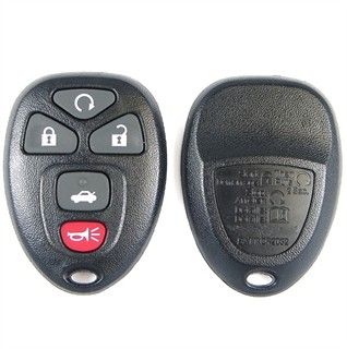 5 Button Buick, Cadillac, Chevy, Pontiac, Saturn Remote Replacement case