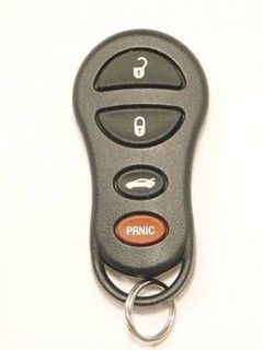 2006 Chrysler Sebring Sedan & Convertible Keyless Entry Remote