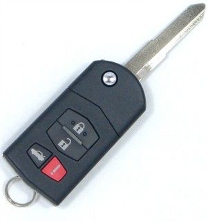 2009 Mazda 6 Keyless Entry Remote w/ key   refurbished
