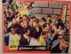 Stranger on the Prowl (Original Lobby Card   #5) Movie Poster
