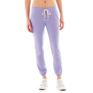City Streets Cropped Sweatpants, Electric Violet, Womens