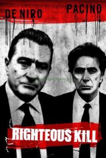 Righteous Kill Advance Movie Poster
