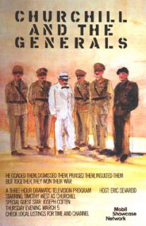 CHURCHILL AND THE GENERALS Poster