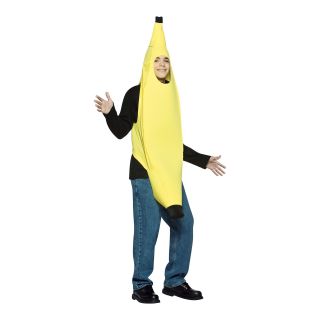 Banana Teen Costume, Yellow, Boys