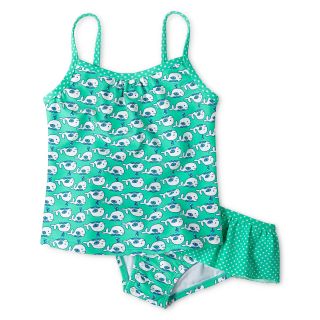 Carters Whale 2 pc. Swimsuit   Girls 3m 4t, Green, Green, Girls